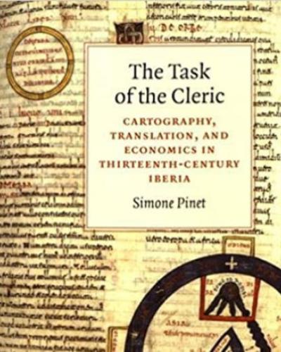 Medieval manuscript on cover of &quot;The Task of the Cleric&quot;